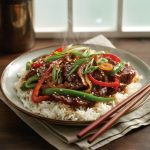 Chinese Pepper Steak recipe